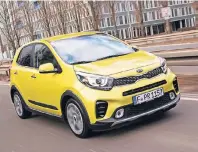  ?? FOTO: HERSTELLER ?? Der Kia Picanto findet in fast jeder Lücke seinen Platz.