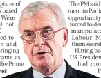  ??  ?? DEMANDS John Mcdonnell