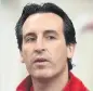  ??  ?? NEW WAY: Unai Emery