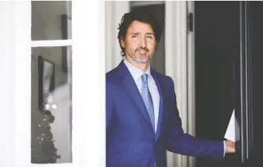  ?? SEAN KILPATRICK / THE CANADIAN PRESS ?? Prime Minister Justin Trudeau’s ability to inflict wounds on the Liberal party has provoked exasperati­on in caucus.