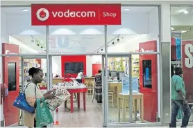  ?? Picture: SIPHIWE SIBEKO/REUTERS ?? CONSUMERS TO BENEFIT: Vodacom will cut the price of its 1GB monthly data bundle by 34% from April