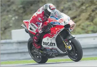  ?? FOTO: GETTY ?? Jorge Lorenzo buscará en Austria ganar con Ducati, algo que no logró Rossi en dos temporadas