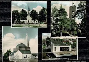  ?? ?? Postcard from Sweden showing Bromma church, where the first orienteeri­ng event is said to have taken place