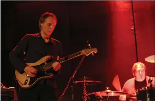  ?? RAHAV SEGEV THE NEW YORK TIMES ?? Tom Verlaine of Television on stage at The Bowery in Manhattan in 2006. Verlaine, whose band Television was one of the most influentia­l to emerge from the New York punk rock scene, died in Manhattan on Saturday. He was 73.