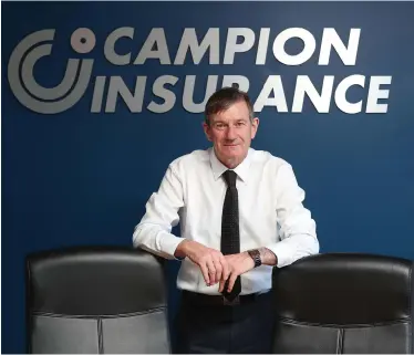  ?? ?? Jim Campion benefitted from the wave of insurance broker consolidat­ion