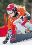  ??  ?? Nezastavit­elná Ester Ledecká vyhrála další obří paralelní slalom.