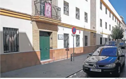  ?? JOSÉ ÁNGEL GARCÍA ?? Residencia La Milagrosa, de las monjas del Pumarejo de Sevilla, una de las que pertenece a la asociación Lares.