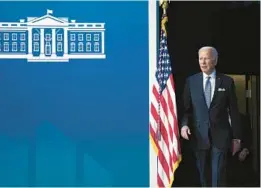  ?? SARAH SILBIGER/THE NEW YORK TIMES ?? President Joe Biden, about to speak to reporters Thursday, is the latest occupant of the Oval Office to confront an inquiry by a special prosecutor.