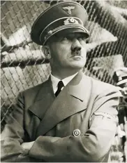  ??  ?? Adolf Hitler, máximo dirigente de la Alemania Nazi.