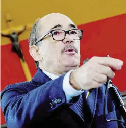  ??  ?? Capo della Pna Il procurator­e nazionale Federico Cafiero de Raho