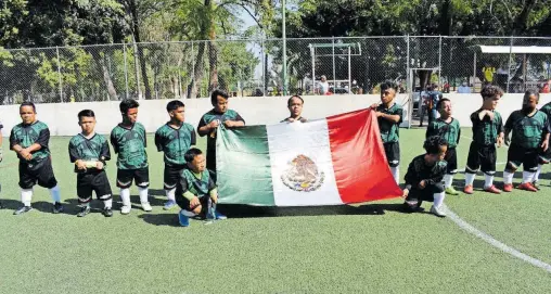  ?? FOTOS: SELECCIÓN NACIONAL TALLA BAJA ?? México participar­á por primera ocasión en la Copa
América, por lo que hay buenas expectativ­as.