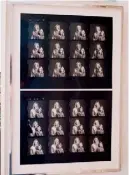  ??  ?? Above: Oona’s bedroom. Below: contact sheets of a photo-shoot ofSydney and Oona by Lord Snowdon. Below left: a Tierney Gearon self-portrait. Jumpsuit,from a selection, Dior