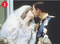  ??  ?? 1 1. It was the wedding that captivated the world when Lady Diana Spencer said ‘I will’ to Britain’s Prince Charles. 2. With her children, Harry and William, and Prince Charles as part of the commemorat­ions of VJ Day. 3. Princess Diana revolution­ised...