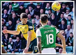  ??  ?? Rise and shine: Christie levels but it was a day of frustratio­n for Celtic and Bayo (right)