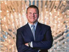  ?? Jon Shapley / Staff photograph­er ?? Tilman Fertitta — he came, he saw, and is trying for a merger with gaming giant Caesars Entertainm­ent.