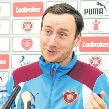  ??  ?? Ian Cathro has come under scrutiny since joining Hearts.