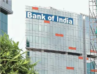  ??  ?? BANK OF INDIA