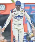  ?? JASEN VINLOVE, USA TODAY SPORTS ?? Jimmie Johnson is three points below the cutoff line for making NASCAR’s final four.