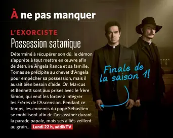  ??  ?? Finale de la saison 1!