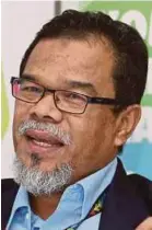  ??  ?? Datuk Dr Mazlan Ismail