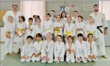  ?? ?? Les jeunes Launacais sur le tatami