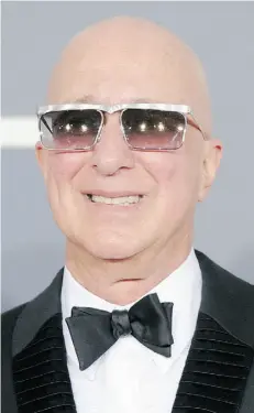  ?? THE ASSOCIATED PRESS/FILES ?? Musician and bandleader Paul Shaffer has been by David Letterman’s side for more than three decades.