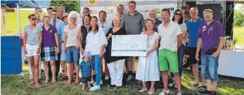  ?? FOTO: PRIVAT ?? Der Kinderschu­tzbund profitiert von den Erlösen aus dem Benefiz-Golfturnie­r.