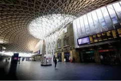  ?? (PA) ?? King’s Cross station reopened in 2012 after a five-year £500m redevelopm­ent