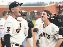 Last One In From Center Field For The Tribute Was Lincecum The Reclusive Expitcher Fan Favorite Pressreader