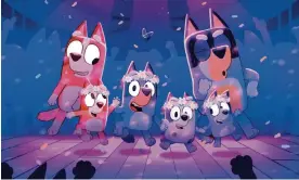  ?? Photograph: Disney ?? Best in show … (from left) Chilli, Bingo, Bluey, Muffin, Socks, and Bandit.