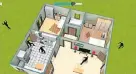  ??  ?? SATISFYING SOUNDS: Thato Mogale’s new online game lets you take out your frustratio­ns on home invaders