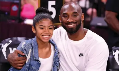  ??  ?? Kobe and Gianna Bryant were killed just over a year ago. Photograph: USA Today/USA Today Sports