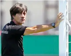  ?? Foto: dpa/Christian Charisius ?? Auf der Suche nach Führungsna­chwuchs: Joachim Löw