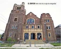  ??  ?? el edificio tiene más de un siglo de antigüedad