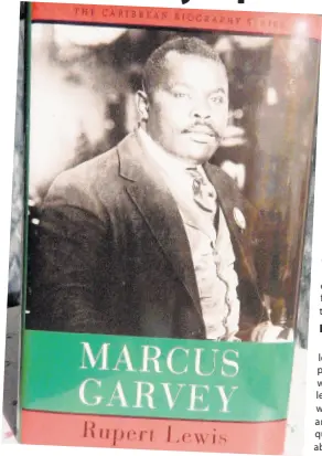  ?? PHOTOS BY MICHAEL RECKORD ?? ‘Marcus Garvey’ by Prof Rupert Lewis.