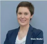  ??  ?? Elsie Muller