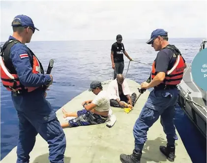  ?? MSP ?? Un total de 20 hombres, 13 de ellos extranjero­s, cayeron con coca en el Pacífico en los últimos 15 días