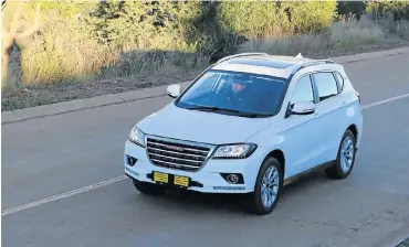  ??  ?? The Haval H2 will be one of the first new models to reach the South African market.