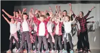  ?? JP F48 lundavra primaries ?? Lundavra Primary School pupils perform.