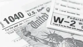  ?? GETTY IMAGES ?? A stimulus check may affect your taxes even if you didn’t get one.