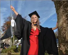  ??  ?? Aisling King from Tralee who graduated from IT Tralee with a BSc in General Nursing.