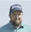  ??  ?? 0 Shane Lowry has held the Claret Jug for two years