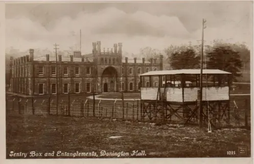  ??  ?? Above: Donington Hall Officers’ POW Camp (from where Gunther Plūschow escaped)