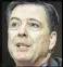  ??  ?? Former FBI Director James Comey will testify before a Senate panel on Thursday. ALSO INSIDE»Report: Sessions offered resignatio­n to Trump, A2