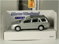  ??  ?? ▲ Maisto’s 1/43 scale Fiat Marea Weekend was a promo model given away (or sold?) at Fiat dealership­s, 10 or so years ago.