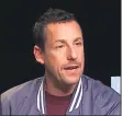  ??  ?? Adam Sandler