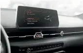  ??  ?? They’re not even trying to hide the fact that the Supra uses BMW’s iDrive infotainme­nt system either.