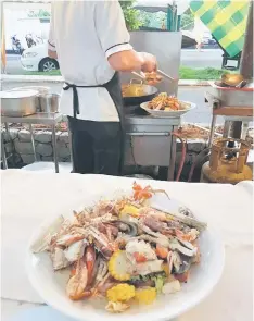  ??  ?? The Dr Ketam Stall will satisfy all seafood cravings.