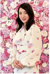  ?? — SAM THAM/The Star ?? Sekita says that Stuart is a lover of all things Japan so when she wanted to launch her beauty brand, she decided to create it in Japan.