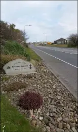  ??  ?? Entrance to Rosslare Harbour.